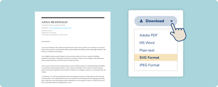 Cover Letter Builder